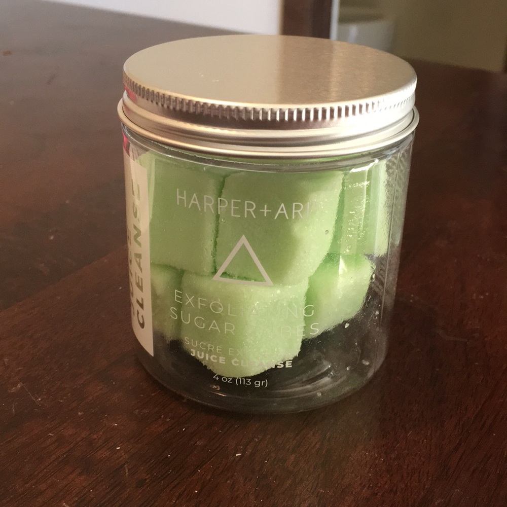 Exfoliating Sugar Cubes